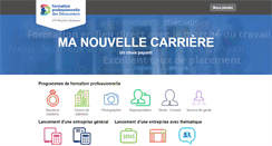 Desktop Screenshot of manouvellecarriere.com